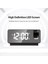 Taşınabilir LED Prksiyonlu Alarmlı Saat - Sıcaklık Tarih USB Şarj (Yurt Dışından) 4