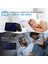 180° Prksiyonlu Alarm Saati - Fm Radyo, USB Şarj, Çift Alarm, Işık Ayarı (Yurt Dışından) 2