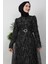 Nilda Simli Abiye Bordo 5