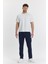 Erkek Polycotton Eşofman Altı Lacivert 5802-L 4