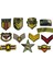 Ütü ile Yapışır Arma, Yama, Aplike, Patch Seti B44 1