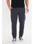 Erkek Polycotton Eşofman Altı Antrasit Melanj 5802-A 2