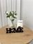 Home Yazılı Dekoratif Biblo - 22X6 Cm, 3D Baskı Masaüstü Dekor, Minimalist ve Şık Tasarım 1