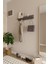 Wood Aria Modern Duvar Askılık, Hol Askılık, Duvar Askılık, Portmanto, Vestiyer 80 cm 3
