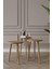 Wood Aria Zigon Sehpa, 3lü Zigon Sehpa, Ahşap Ayaklı Zigon Sehpa, Kahve Masası 2