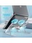 Ensiga Katlanabilir Bilgisayar Tablet Standı Alüminyum 7 Seviye Ayarlanabilir Dizüstü Soğutma Pedi Fan 3