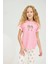 8833 Kız Ç. Baskılı Pijama Takım 2