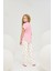 8833 Kız Ç. Baskılı Pijama Takım 4