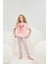 8849 Kız Ç. Baskılı Pijama Takım 3