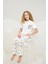 8872 Kız Ç. Baskılı Pijama Takım 1