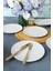 Beyaz Sirius Pasta Tabağı 22 cm 6 Adet 004 3