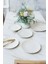 Beyaz Sirius Pasta Tabağı 22 cm 6 Adet 004 4
