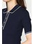 Kadın Thalia Polo Yaka T-Shirt - Lacivert 5