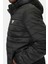 Erkek Gj Hooded Puffer Şişme Mont - Siyah 5