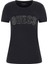 Kadın Cn Ss Logo Lace T-Shirt - Siyah 1