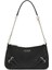 Kadın Bramina Top Fermuarlı Omuz Çantası - Siyah 1