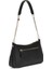 Kadın Bramina Top Fermuarlı Omuz Çantası - Siyah 3