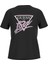 Kadın Cn Ss Love Triangle T-Shirt - Siyah 1