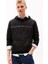 Erkek Tjm Kapüşonlu Sweatshirt - Siyah 1