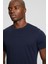 Erkek Pima T-Shirt - Lacivert 4