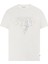 Erkek Bsc Triangle Üçgen Logo T-Shirt - Beyaz 1