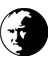 Kemal Atatürk Yuvarlak Içinde Sticker 20 x 20 cm 1