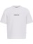Erkek Gj Cn Ss Önde Logo T-Shirt - Beyaz 1