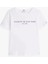 Kadın Th Crew Logolu T-Shirt - Beyaz 5