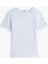 Kadın Th Crew Logolu T-Shirt - Mavi 5