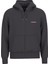 Erkek Gj Fermuarlı Kapüşonlu Sweatshirt - Siyah 1