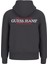 Erkek Gj Fermuarlı Kapüşonlu Sweatshirt - Siyah 2