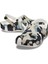Unisex Geo Camo Clog Terlik - Çok Renkli 2