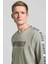 Erkek Arlo Cn Önde Guess Sweatshirt - Yeşil 4