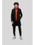 Regular Fit Kapüşonlu Erkek Sweatshirt Turuncu 4