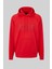 Erkek Regular Fit Kapşonlu Sweatshirt Kırmızı 2