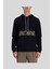 Regular Fit Kapüşonlu Erkek Sweatshirt Siyah 4