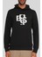 Kapüşonlu Erkek Sweatshirt Siyah 1