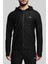 Sicon Gym Erkek Fermuarlı Sweatshirt Siyah 1