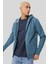 Erkek Regular Fit Seeger Kapüşonlu Sweatshirt Mavi 4