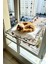 Katlanır Kedi Köpek Cam Yatağı, El Yapımı Vantuzlu Kedi Köpek Cam Hamağı, 45CM*35CM 1