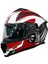 Kask Sway SW865 Full Face White Red 1