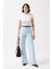 Likralı Basic Beyaz T-Shirt 2
