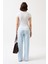 Likralı Basic Beyaz T-Shirt 5