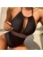 Düz Renkli Göğüs Yastığı Tek Parçalı Mayo Bikini (Yurt Dışından) 1