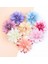 Kan Rengi 10 Parça 10 Adet 10 cm Yapay Bitkiler Dekoratif Çiçekler Ipek Gerbera Ev Düğün Için Noel Dekor Diy Çelenk Sahte Ercik Broş (Yurt Dışından) 2