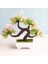 Stil 10 Yenı Yapay Bitkiler Bonsai Küçük Ağaç Saksı Bitkileri Ev Dekorasyon Otel Bahçe Dekor Için Sahte Çiçekler Saksı Süsler (Yurt Dışından) 1