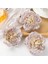 Açık Gri 10 Parça 10PC Yapay Çiçekler Ev Dekorasyonu Düğün Bahçe Gül Kemer Şeker Kutusu Kek Malzemesi Ipek Dahlias Sahte Şakayık Noel Çelenk (Yurt Dışından) 1