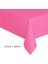 1 Adet L Tek Kullanımlık Masa Örtüsü Pembe Beyaz Plastik Dikdörtgen Masa Örtüsü Silin Masa Örtüsü Çocuklar Doğum Günü Düğün Parti Masa Süsü Malzemeleri (Yurt Dışından) 1
