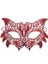 Kırmızı Dantel Masquerade Maskesi 8 No 1