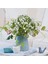 Yeşil 12 Adet/paket Yapay Gypsophila Çiçekler Beyaz Bebek Nefes Çiçek Düğün Gelin Dıy Çiçek Buketleri Ev Vazo Dekorasyon 32 cm (Yurt Dışından) 5